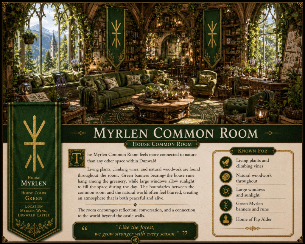 myrlen common room card